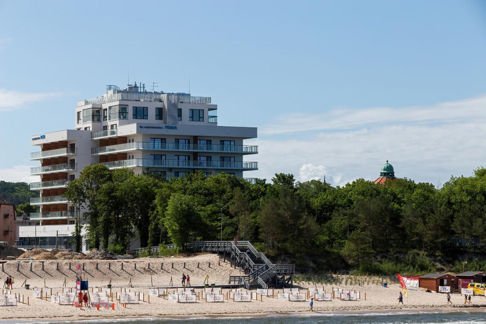 Aquamarina Prima Holiday Studios By The Beach By Noclegi Renters Мендзыздрое Экстерьер фото